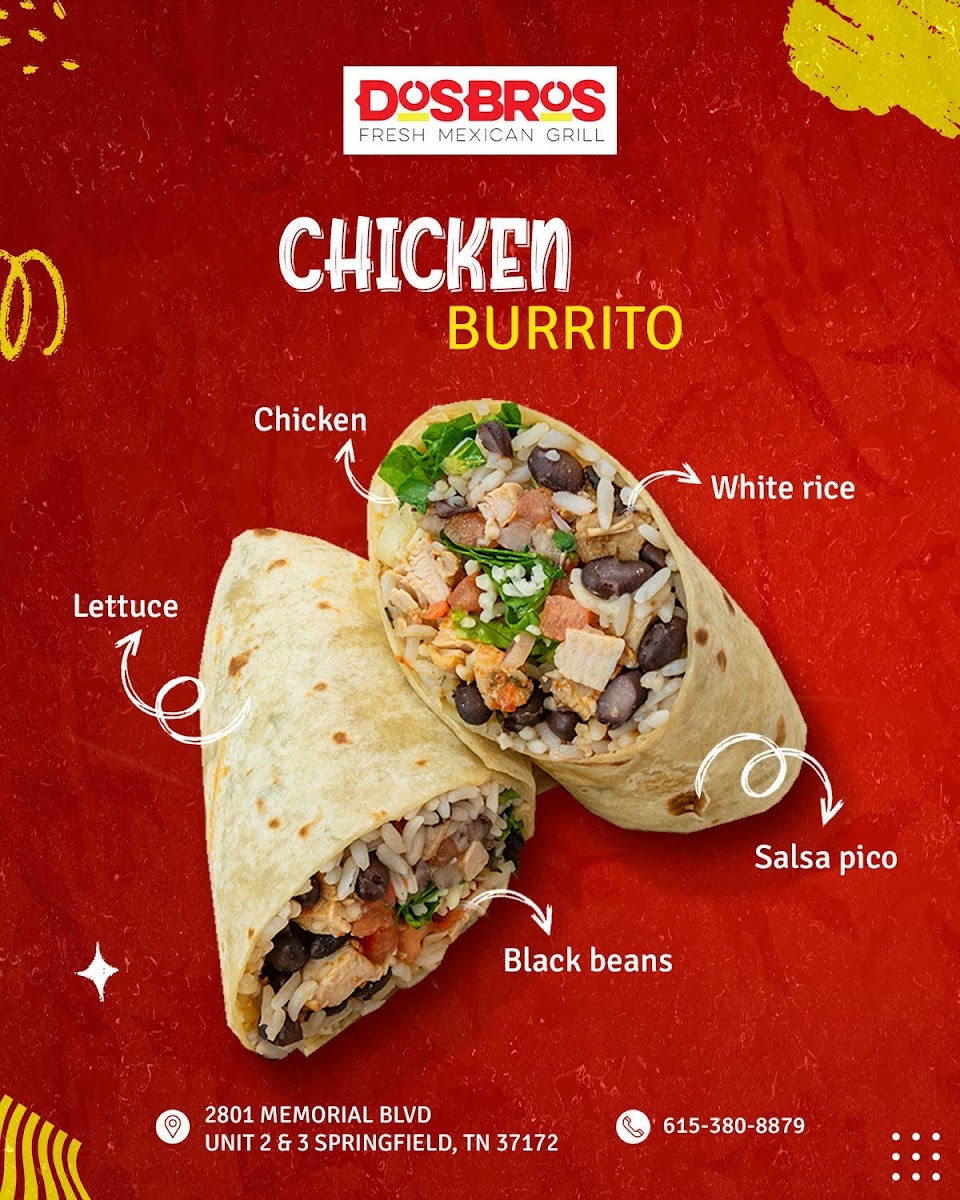 Dosbros Fresh Mexican Grill Menu-1